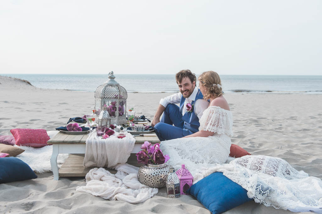 Marrakech inspired picknick at the beach