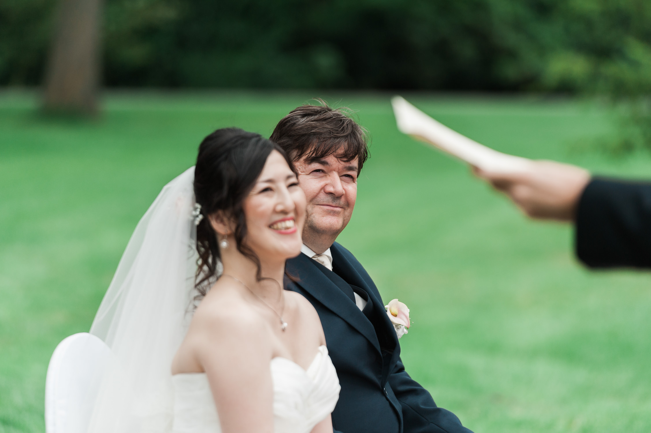 Wedding photographer for an expat couple