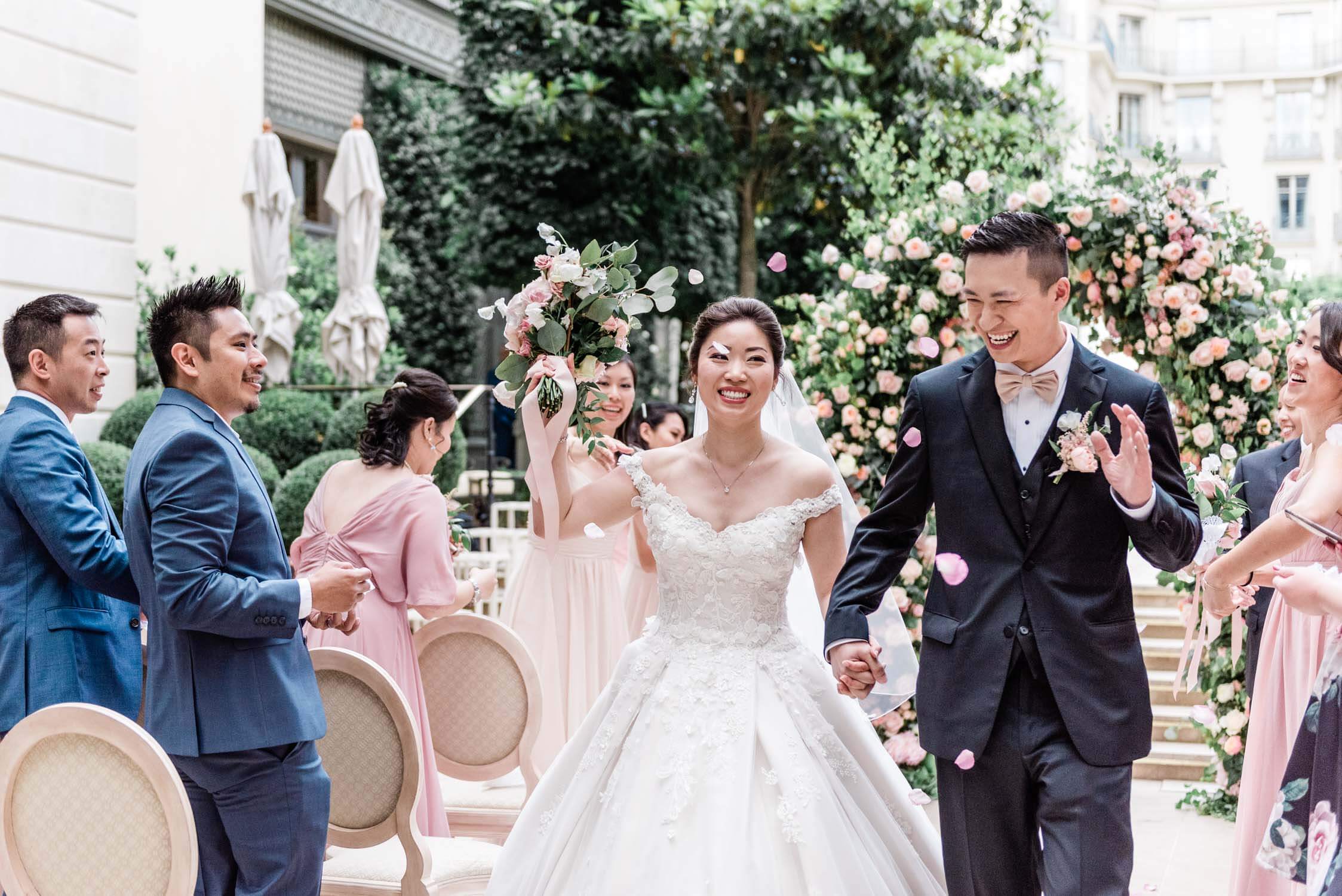 top luxury for weddings at the ritz in paris