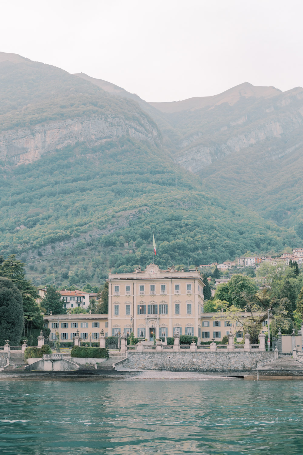 Villa Sola Cabiati from Photographed from Lake Como